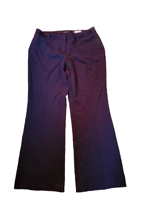 NUEVO Pantalones de vestir Worthington para mujer negros calce curvilíneo pierna recta - 12 Foto 1 de 4