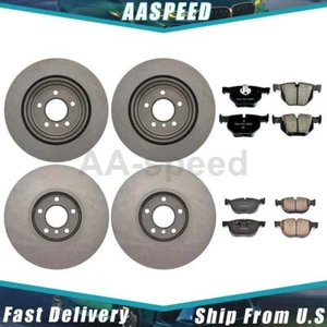 Brake Pads and Rotors Front Rear For BMW X6 2017 2016 2015 2014 2013 2012 2011 - Picture 1 of 12