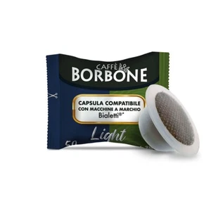 50 CÁPSULAS DE CAFÉ BORBONE COMPATIBLES CON MÁQUINAS BIALETTI MEZCLA LIGHT - Imagen 1 de 1