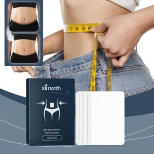 Burnup Belly Shaping Patch 12 Pcs Fat Burning Weight Loss Patch New - Picture 1 of 16
