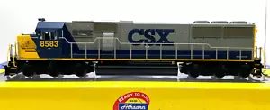 HO ATHEARN 8066 SD-50 CSX # 8593 DCC QUICK PLUG EQUIPPED - Picture 1 of 3