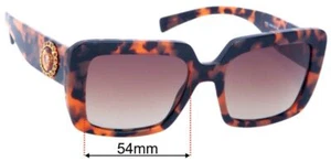 SFx Ersatz Sonnenbrillengläser passend für Versace Mod 4384-B - 54 mm breit - Bild 1 von 26