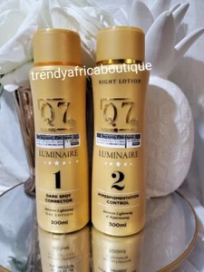 Q 7 Paris 1 & 2  luminaire Day & Night lightening  Body Lotion  300ml Each 👌 - Picture 1 of 2