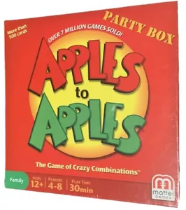 Apples to Apples Board Game Of Crazy Combinations New SEALED - Picture 1 of 2