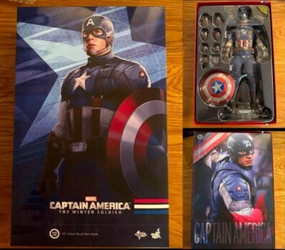 Hot Toys MMS 240 Capitán América 2 Steve Roger Edad de Oro Ver Nuevo Raro Japón Foto 1 de 4