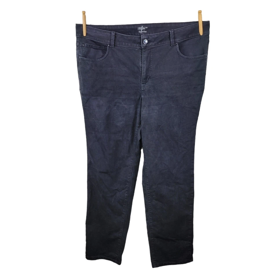 Maurices Plus size 20W Denim Pants Black Jean Ever Flex High Rise Stretch - Image 1 of 4
