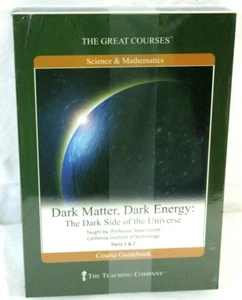 Great Courses Dark Matter Energy Side of Universe Part 1 2 Book & 4 DVD Set NEW - Foto 1 di 3