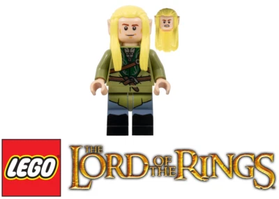 LEGO Legolas - Black Boots - 10316 - Rivendell - The Lord of the Rings 2023 NEW - Image 1 of 3