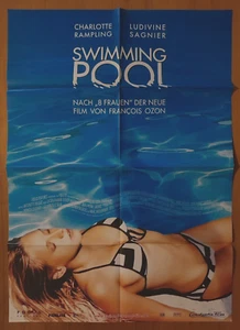 Kino # Filmplakat # Swimming Pool # 2003 # DIN-A-1 # gefaltet # unbenutzt - Picture 1 of 1