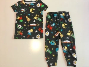NUEVO CON ETIQUETAS Niños Gymboree 2 piezas GIMNASIOS DE COMIDA ESPACIAL 12 18 MESES manga corta - Imagen 1 de 3