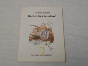 Mapa de Quebec 1980 - Terranova National Geographic (28) - Imagen 1 de 3