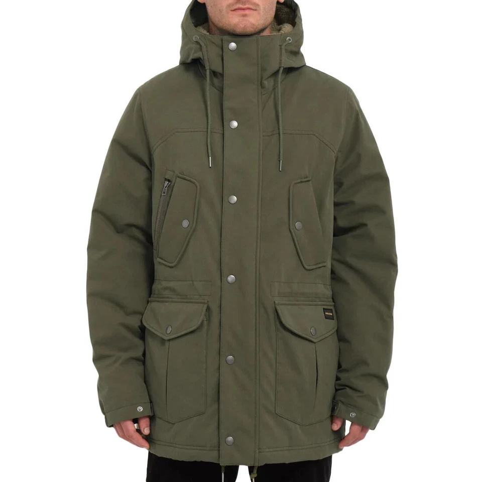 Volcom Starget 5K Parka - Verde Oscuro - Imagen 1 de 4