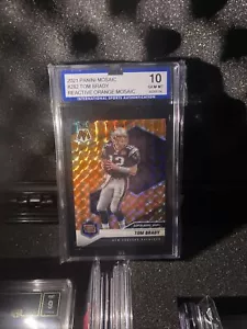 TOM BRADY๐๐ 2021 REACTIVE ORANGE MOSAIC - Picture 1 of 3