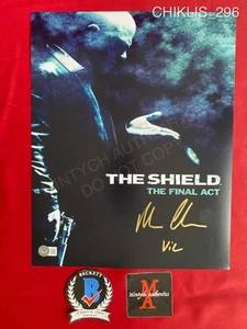 Michael Chiklis autographed signed 11x14 photo The Shield Vic Beckett COA - Picture 1 of 3