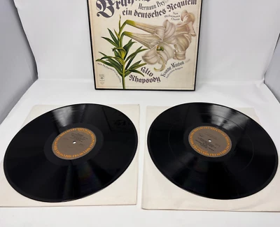 Record Brahms Ein Deutsches Requiem Heana Cotrubas Herman Prey VG+ Foto 1 de 4