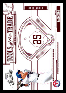 2005 Absolute Memorabilia Tools of the Trade (Red) Rafael Palmeiro /250 #TT-164
