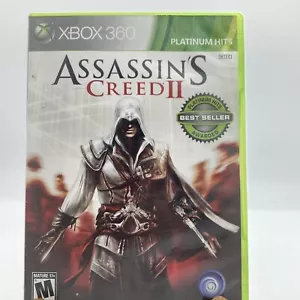 Assassin's Creed II 2 Xbox 360 Platinum Hits - Complete CIB Free Shipping - Picture 1 of 6