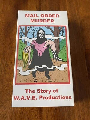 Mail Order Murder VHS Story of WAVE Prods Degausser Video Vinegar Syndrome NEW  - Image 1 of 3