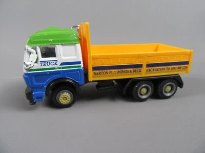 A890 Cararama Camion Mercedes SK 1988 Pubblicità Barton 1:55 L 10.9 Cm - Immagine 1 di 4