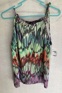 Charlotte Russe Multicolor Top M Ärmellos - Bild 1 von 4