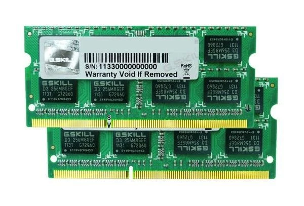 16GB G.Skill DDR3 1600MHz PC3-12800 CL10 Laptop Dual Channel Kit 2x8GB 1.5V - Image 1 of 1