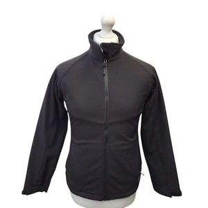 Dickies Black Zipped Work Jacket UK Women's Size M K799 - Picture 1 of 6