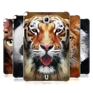 HEAD CASE DESIGNS ANIMAL FACES HARD BACK CASE & WALLPAPER FOR SAMSUNG TABLETS 1 - Picture 1 of 13