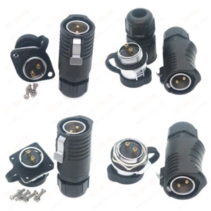 XHE20 2 3 4 5pin Waterproof Connector Industrial RV Solar Panel Crimping Plug - Picture 1 of 26