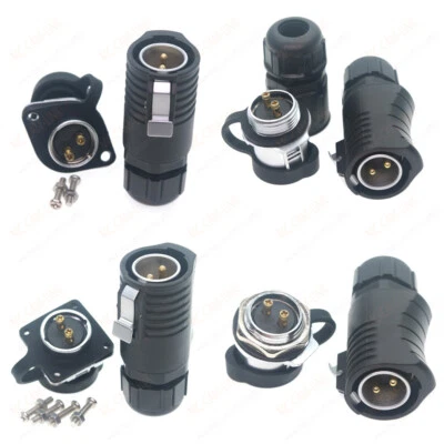 XHE20 2 3 4 5pin Waterproof Connector Industrial RV Solar Panel Crimping Plug - Image 1 of 4