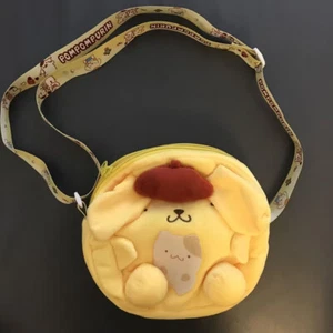 Lindo Bolso Bandolera Amarillo Pompompurina Moneda Tarjeta de Identificación Teléfono Auricular Bolso de Hombro - Imagen 1 de 7