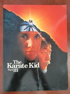 The Karate Kid Part III Original 1989 World Premiere Movie Program - Picture 1 of 3