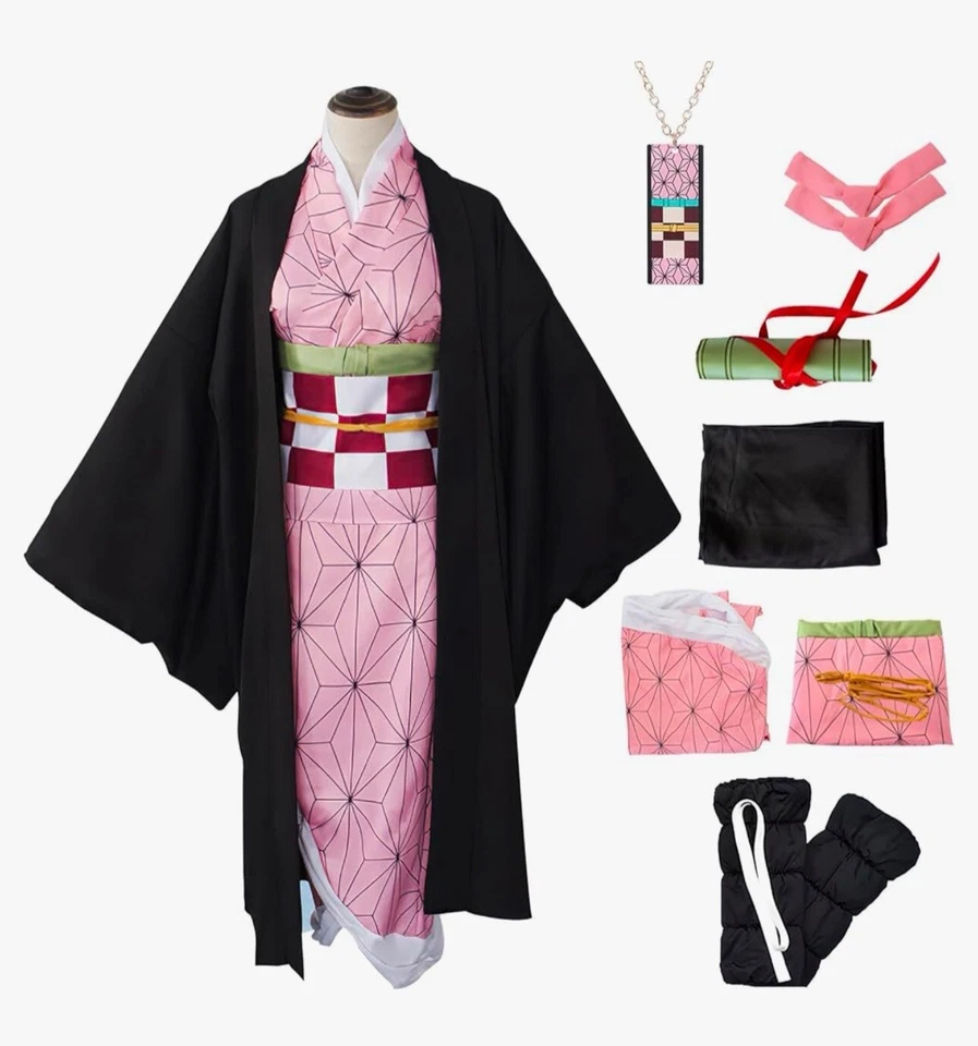 Anime Theme Cosplay Costumes Kimono Outfits Anime Convention Full Set for Women - Image 1 of 1