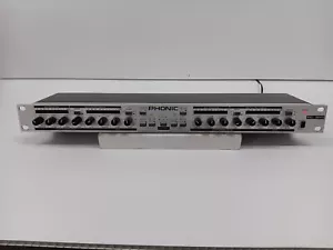 Phonic PCL 3200 Dual Channel Compressor and Limiter with Gate - Rack Mountable - Picture 1 of 2