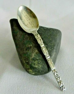 VTG WEST COAST PACIFIC - SOUVENIR SPOON AS TOTEM NAMGIS FIRST NATION - Picture 1 of 7
