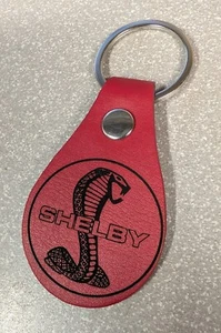 Llavero de cuero COBRA Ford Shelby Mustang - Imagen 1 de 2
