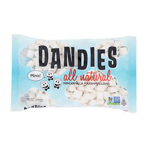 Dandies Vegan Mini Marshmallows, Vanilla, 10 Ounces