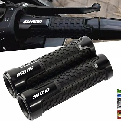 For SUZUKI SV650 650A 650S 650SF 650X Motorcycle Handlebar Hand Grips - Image 1 of 4