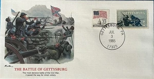 Mort Kunstler evento epico nella storia degli Stati Uniti battaglia di Gettysburg 7/3 - Foto 1 di 2