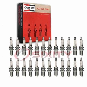24 pc Champion Platinum Spark Plugs for 2003-2012 Maybach 62 5.5L 6.0L V12 oo - Picture 1 of 5