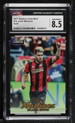 2017 Topps Stadium Club MLS Gold Josef Martinez #76 CGC 8.5 Rookie RC - Image 1 of 2