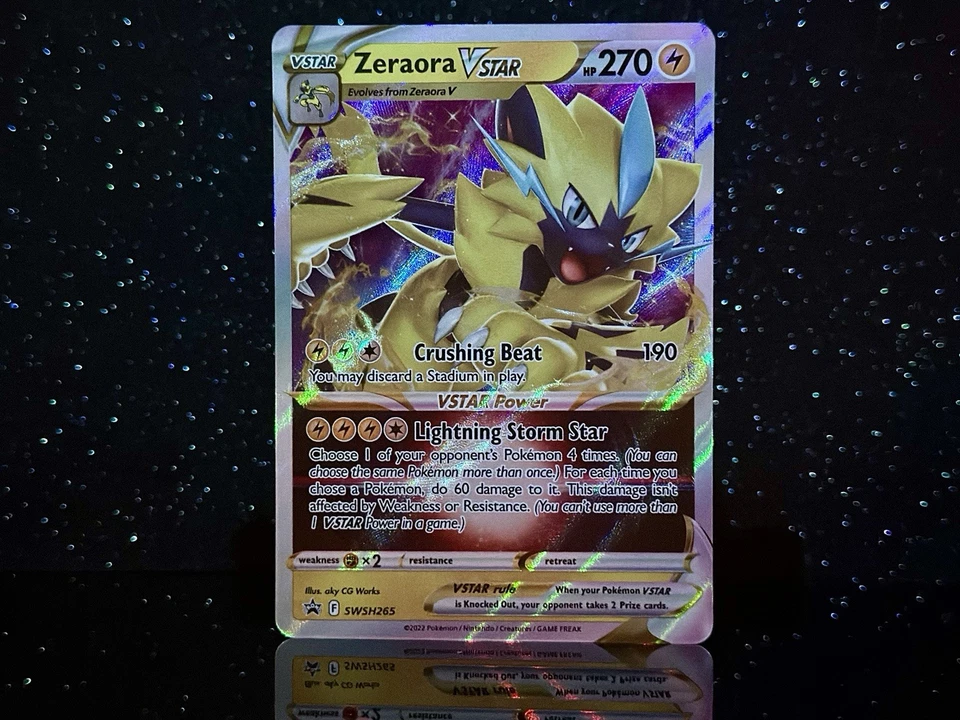 Zeraora VSTAR SWSH265 SWSH: Sword & Shield Promo Cards Holo Pokémon - Image 1 of 2