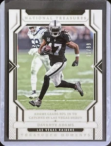 Davante Adams - 2023 Panini National Treasures - Numbered /99 Treasured Moments - Bild 1 von 1
