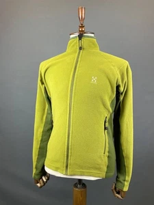 Haglöfs Herren Mossa Pile Fleecejacke Größe M Grün Langarm Full Zipper - Bild 1 von 16