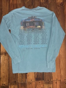 Kenny Chesney The Big Revival Tour 2015 T-Shirt Mens Size M Concert Long Sleeve - Picture 1 of 5