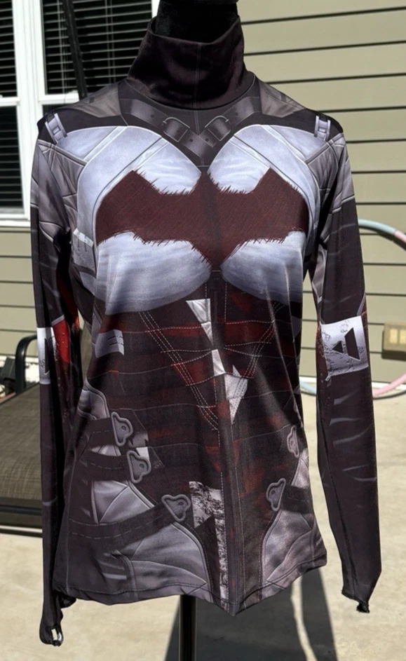 Camisa de compresión Jason Todd capucha roja para hombre versión de disfraces 2 Foto 1 de 4