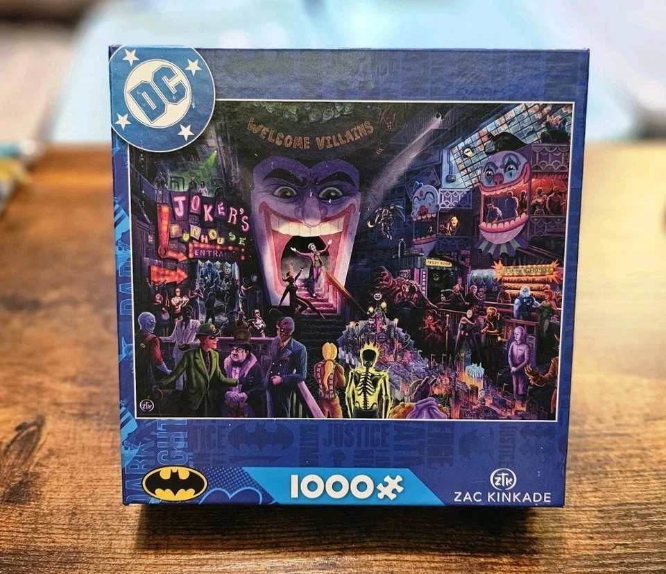 1000 Piece Puzzle The Jokers Ball DC Joker Zac Kinkade - Ceaco Jigsaw Puzzle - Image 1 of 4