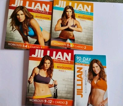Jillian Michaels Body Revolution DVD, 2012, Box Set 15-Disc Motivation Exercise  - Image 1 of 4