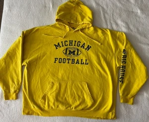 Michigan Herren XXXL 3XL Hoodie Sweatshirt Kapuze Wolverines Gelb NCAA Big House - Bild 1 von 7