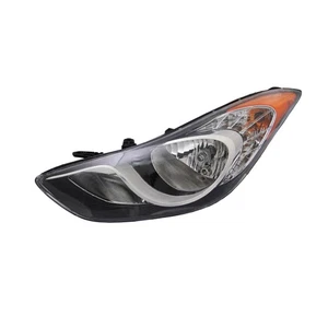 Left Driver Side Halogen Headlight For 11-13 Hyundai Elantra CAPA Certified - Bild 1 von 10