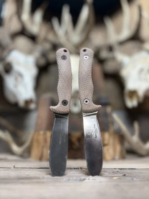 Esee Ashley Game Knife (AGK) Canvas Micarta Handles - Image 1 of 4